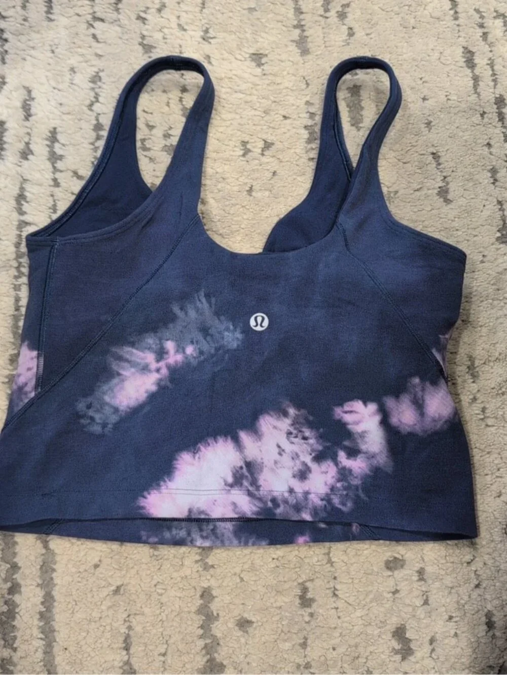 Lululemon Align Tank Top Circulate Tie Dye Align Tank Mineral Blue Multi